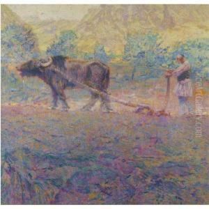 Bouvier Phocidien (greek Ploughman) by Franz Bernard Gailliard