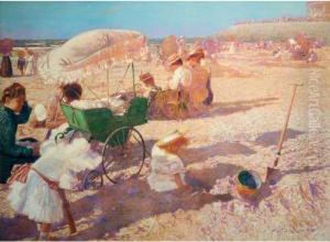 Au Soleil by Franz Bernard Gailliard