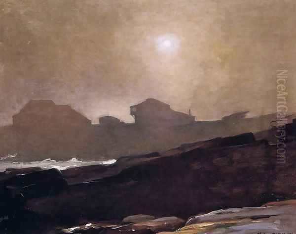 The Artist's Studio in an Afternoon Fog - view 1