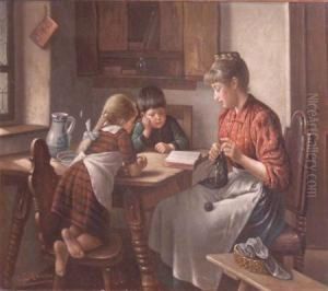 The Reading Lesson by Jacob Emmanuel Gaisser