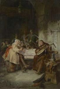 Zecherrunde Im Klosterkeller