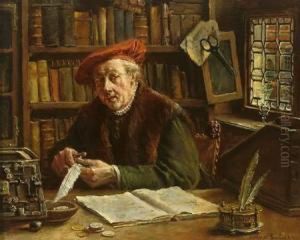 Studierte An Der Munchner Akademie Bei Ludwig Von Lofftz