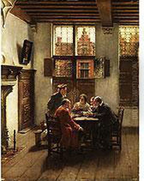 Die Disputation Am Tisch - view 1