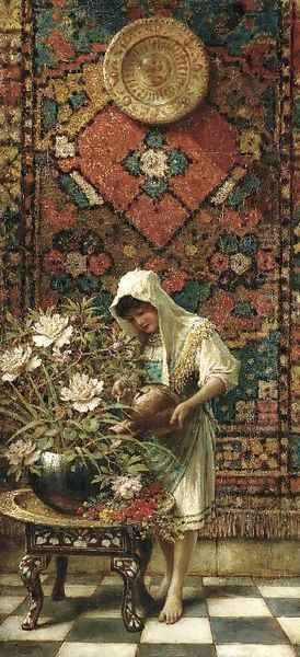Tending the Flowers - view 1