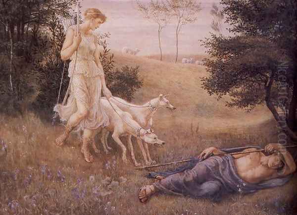 Diana and Endymion - view 1
