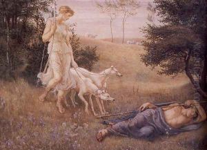 Diana and Endymion by Walter Crane
