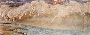 The Horses of Neptune by Walter Crane