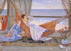 In the Beach House by Walter Crane