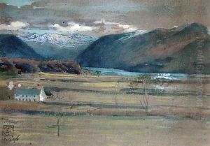 Derwent Water from Crosthwaite 1896 by Walter Crane