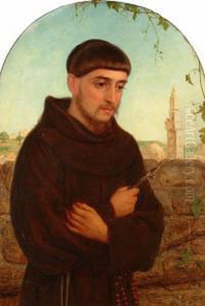 A Franciscan Monk In The Holy Land. - view 1