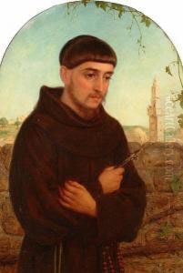 A Franciscan Monk In The Holy Land.