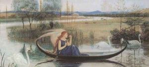 My Soul Is an Enchanted Boat (detail) by Walter Crane