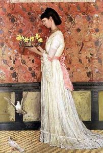 Portrait of Mrs Ingram Bywater, 1872 by Walter Crane