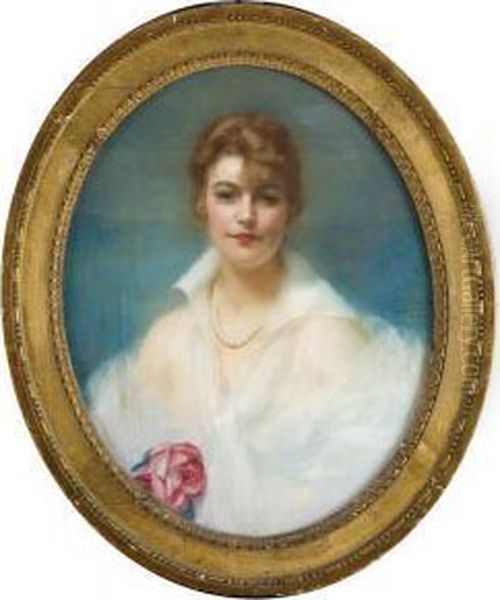 Ritratto Di Donna Con Fiore - view 1