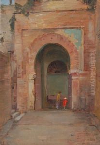 La Porta Del Sole Di Granada by Leopoldo Galeota