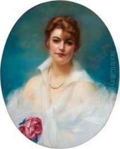 Ritratto Di Donna In Ovale