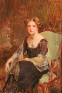 Ritratto Di
Donna Seduta by Leopoldo Galeota