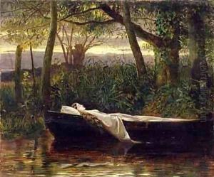 The Lady of Shalott 2 by Walter Crane