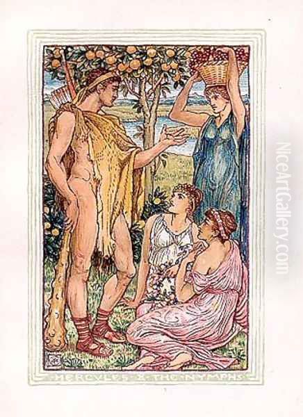 Hercules & the nymphs - view 1
