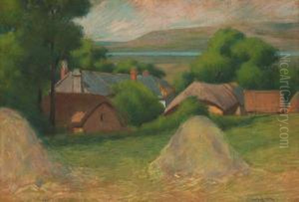 Haystacks - view 1