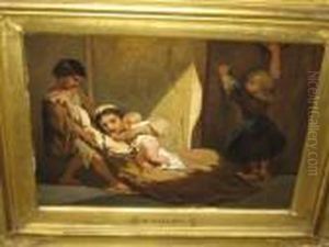 Consolation by Louis Gallait