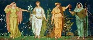 The Seasons 2 by Walter Crane