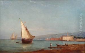 Aux Environs De Venise by Paul Ch. Emmanuel Gallard-Lepinay