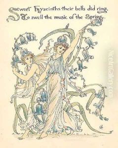 Hyacinths by Walter Crane