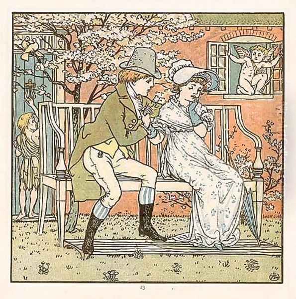 Little man and maid - view 1