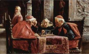 La Partida De Ajedrez (the Chess Game) by Jose Gallegos Y Arnosa