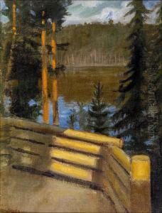 Kalelan Kuisti. by Akseli Valdemar Gallen-Kallela