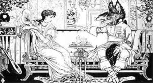 Beauty and the Beast by Walter Crane