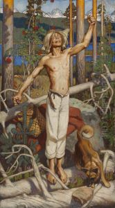 La Malediction De Kullervo by Akseli Valdemar Gallen-Kallela