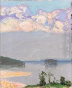 Ukkospilvi (thunder Cloud) by Akseli Valdemar Gallen-Kallela