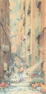 Vicolo Di Napoli by Eduardo Galli