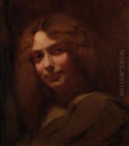 Donna Con I Capelli Rossi by Riccardo Galli