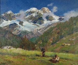 Il Monte Rosa by Riccardo Galli