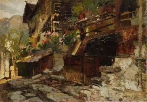 Cascinale In Valdobbia by Riccardo Galli