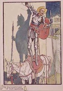 Don Quixote from Don Quixote de la Mancha by Walter Crane