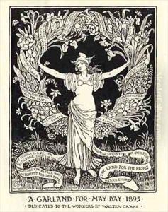 A Garland for May Day by Walter Crane