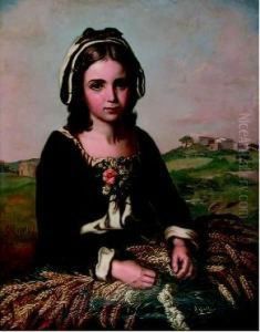 Ritratto Di Fanciulla by Louis Galliac