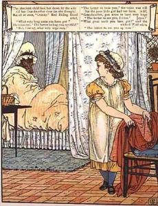 Little Red Riding Hood 2 by Walter Crane