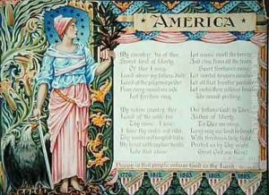 America by Walter Crane