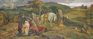 The Laidly Worm of Spindleston Heugh by Walter Crane