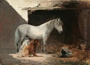 Stable Companions by Baldomero Galofre Y Gimenez