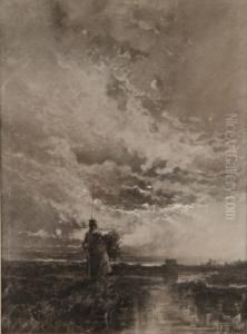 A Campesina by Baldomero Galofre Y Gimenez