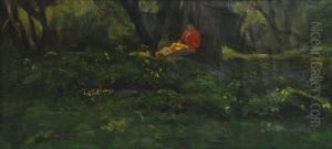 Paisaje Con Figura by Enrique Galwey Y De Garcia