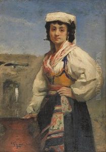 Giovane Popolana by Enrico Gamba