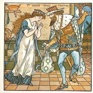 Good King Arthur by Walter Crane
