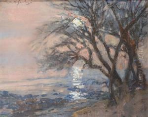 Mare Al Tramonto by Raffaello Gambogi
